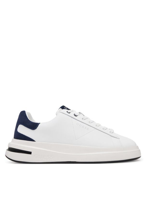 Guess Sneakersy FMTLBA LEL12 Biały. Kolor: biały. Materiał: skóra