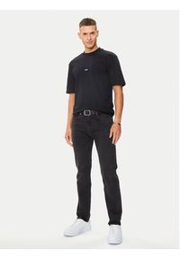 Hugo T-Shirt Nieros 50509991 Czarny Regular Fit. Kolor: czarny. Materiał: bawełna #5