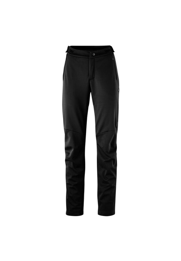 GONSO - Spodnie damskie Gonso Softshell. Kolor: wielokolorowy, szary, czarny. Materiał: softshell. Sezon: zima. Sport: kolarstwo