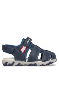 Geox Sandały B Sandal Flaffee Boy B4559B 08515 C4002 M Granatowy. Kolor: niebieski