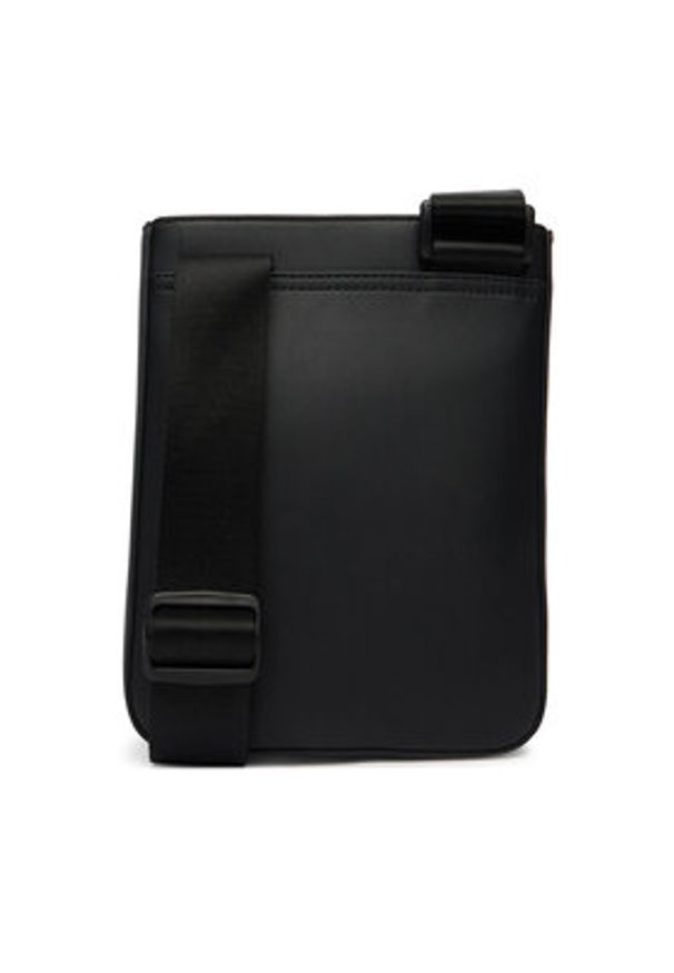 TOMMY HILFIGER - Tommy Hilfiger Saszetka Th Foundation Mini Crossover AM0AM14157 Czarny. Kolor: czarny. Materiał: skóra