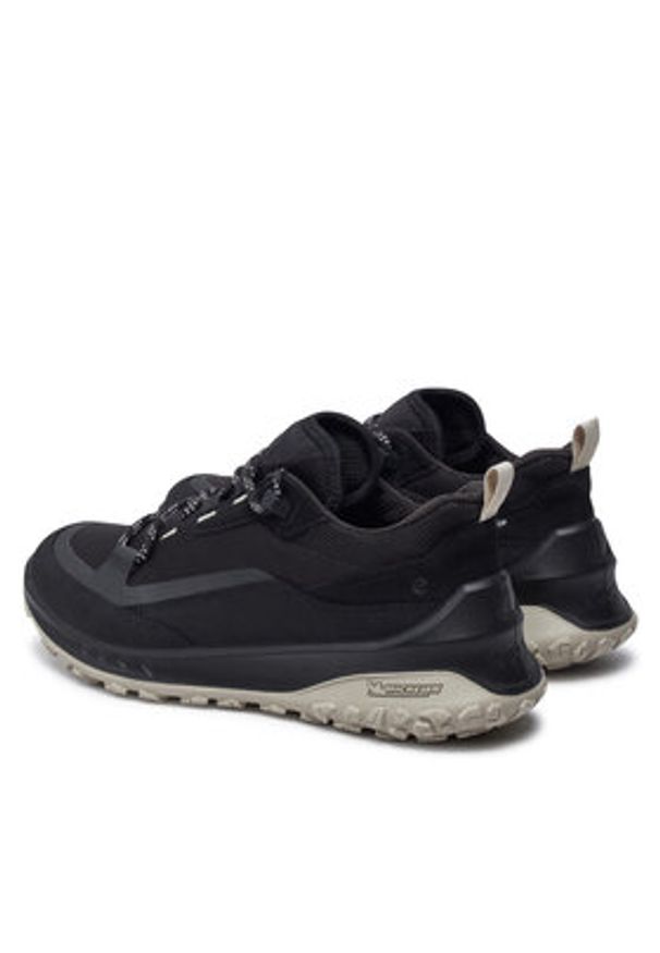 ecco - ECCO Trekkingi Ult-Trn W 82425351052 Czarny. Kolor: czarny. Materiał: skóra, nubuk