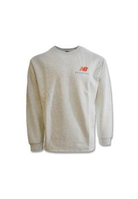 Bluza New Balance Hoops Classics Crewneck - MT23586 SAH. Kolor: biały. Sport: koszykówka #1
