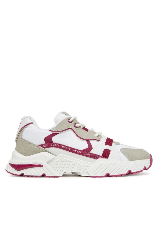 Sneakersy Guess. Kolor: biały