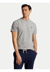 Polo Ralph Lauren T-Shirt 710707087006 Szary Regular Fit. Typ kołnierza: polo. Kolor: szary. Materiał: bawełna
