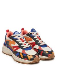 HOFF Sneakersy Oggian 12511007 Kolorowy. Materiał: skóra, zamsz. Wzór: kolorowy