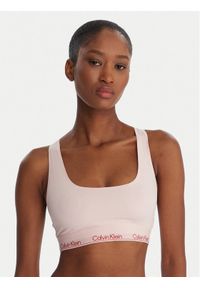 Calvin Klein Underwear Biustonosz top LV00QF8493 Różowy. Kolor: różowy. Materiał: bawełna