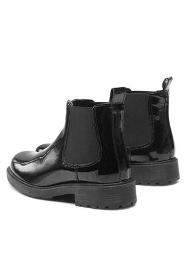 Clarks Sztyblety Orinoco2 Lane 261636224 Czarny. Kolor: czarny. Materiał: lakier, skóra