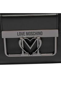 Love Moschino - LOVE MOSCHINO Torebka JC4200PP0HKW0000 Czarny. Kolor: czarny. Materiał: skórzane