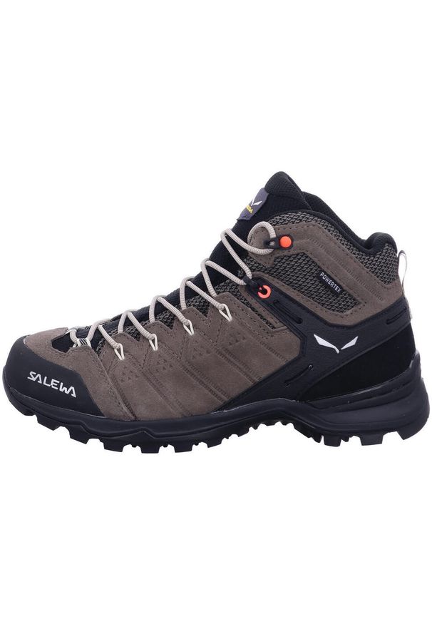 Buty Trekkingowe Damskie Salewa Alp Mate Mid Ptx. Kolor: wielokolorowy, szary, czarny, beżowy. Styl: sportowy
