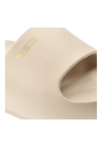 Big-Star - Beżowe Klapki Big Star Wygodne Obuwie Damskie Na Platformie. Okazja: na plażę, na co dzień. Kolor: beżowy. Sezon: lato. Obcas: na platformie. Styl: casual #5