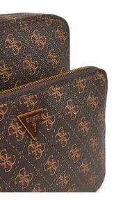 Guess Saszetka HMMILO P5222 Brązowy. Kolor: brązowy. Materiał: skóra #9