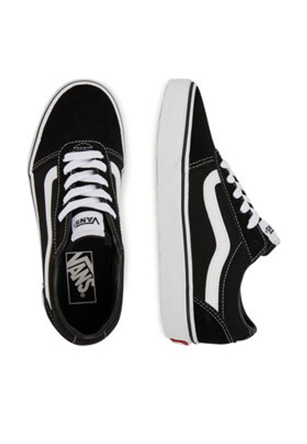Vans Tenisówki VN0A3IUNIJU1 Czarny. Kolor: czarny. Materiał: materiał