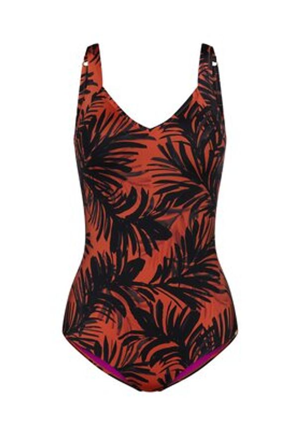 Triumph Strój kąpielowy Summer Palm 10226607 Brązowy. Kolor: brązowy. Materiał: syntetyk