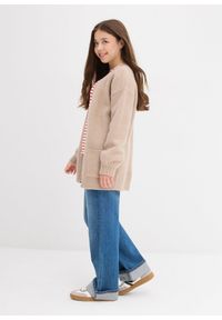 bonprix - Długi kardigan. Kolor: szary. Długość: długie. Sezon: jesień #3