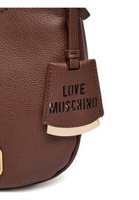 Love Moschino - LOVE MOSCHINO Torebka JC4335PP0LKO0301 Brązowy. Kolor: brązowy. Materiał: skórzane #4