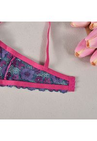 Intica - Bielizna z balkonetką i pasem z ozdobnym wykończeniem Najda. Kolor: wielokolorowy. Materiał: materiał, skóra #2