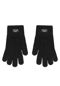 Kappa Rękawiczki CEO-KAP-U6-002-AW25 Czarny. Kolor: czarny. Materiał: poliester, materiał