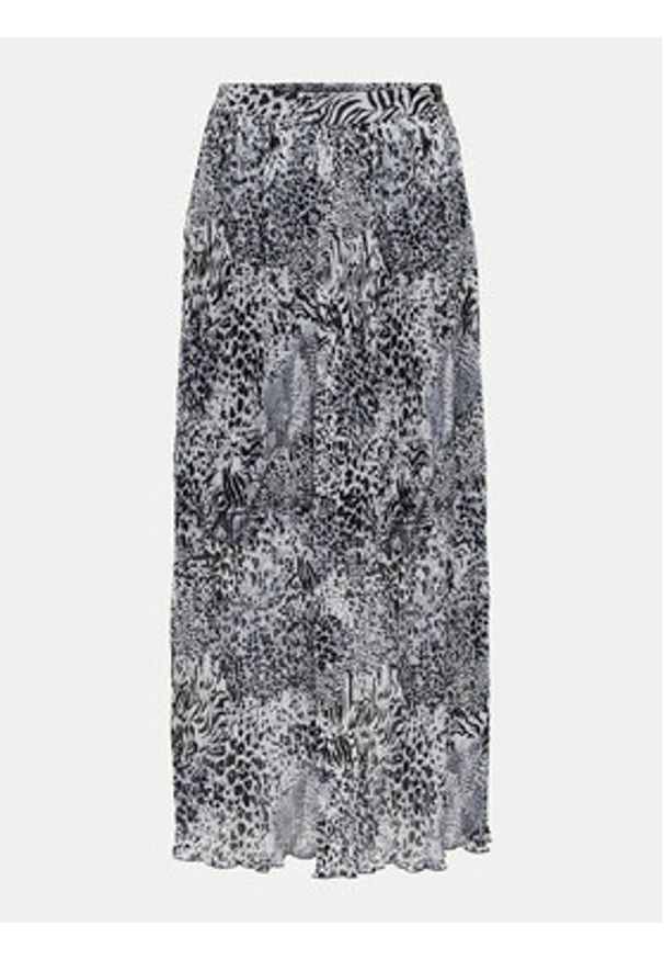 only - ONLY Spódnica plisowana Ria 15329220 Szary Regular Fit. Kolor: szary. Materiał: syntetyk