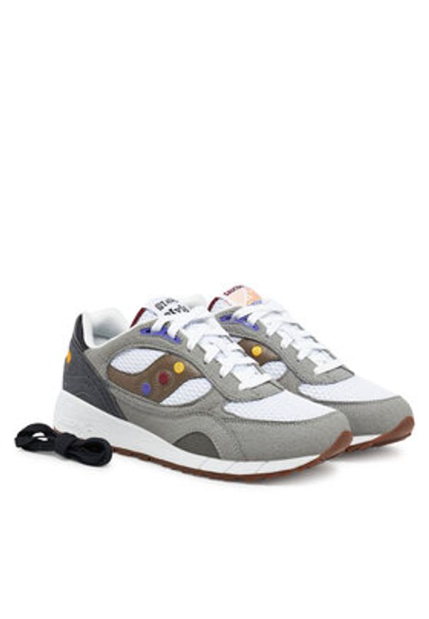 Saucony Sneakersy Shadow 6000 S70903 3 Szary. Kolor: szary. Materiał: skóra, zamsz