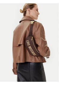 Love Moschino - LOVE MOSCHINO Saszetka nerka JC4195PP1NKD0301 Brązowy. Kolor: brązowy. Materiał: materiał #3