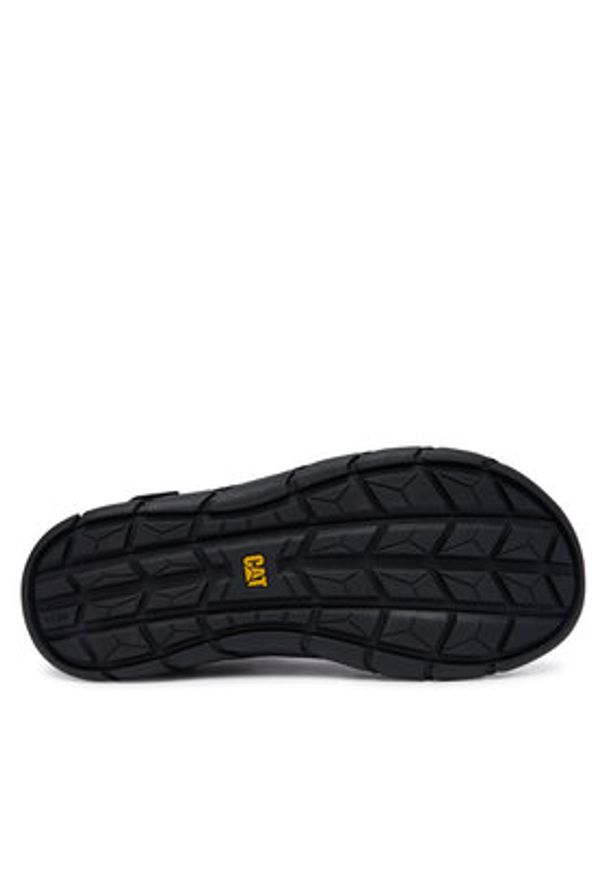 CAT Footwear Sandały Cadent P726616 Czarny. Kolor: czarny. Materiał: nubuk, skóra
