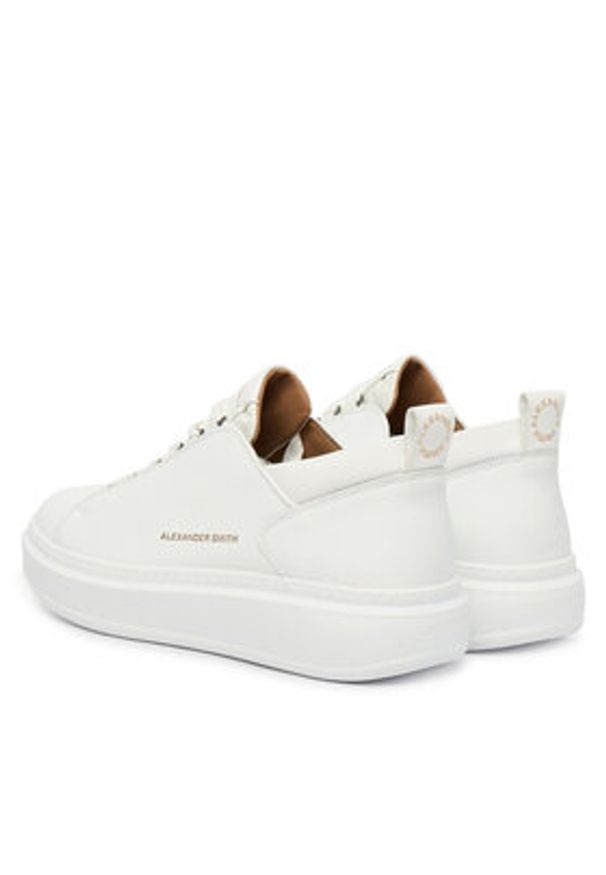 Alexander Smith Sneakersy Wembley Man ASBBWYM 2311 Biały. Kolor: biały. Materiał: skóra