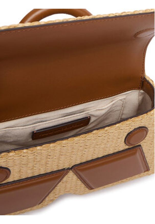 Karl Lagerfeld - KARL LAGERFELD Torebka B2W30024 Beżowy. Kolor: beżowy. Materiał: skórzane