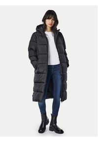 only - ONLY Płaszcz zimowy Montana 15226559 Czarny Relaxed Fit. Kolor: czarny. Materiał: syntetyk. Sezon: zima #5