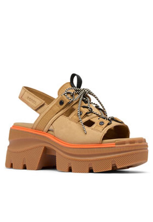 sorel - Sorel Sandały REIN CB™ 2113101 Brązowy. Kolor: brązowy. Materiał: skóra, nubuk