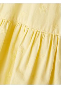 Name it - NAME IT Sukienka 13216747 Żółty Loose Fit. Kolor: żółty. Materiał: bawełna #3