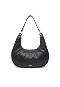 DKNY Torebka R44CAI48 Czarny. Kolor: czarny. Materiał: skórzane