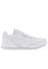 Buty Puma ST Runner V3 L 38485510 - białe. Okazja: na co dzień. Kolor: biały. Materiał: guma, skóra, syntetyk. Szerokość cholewki: normalna #1