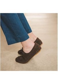 BALAGAN - Balagan Półbuty Captain Brązowy. Kolor: brązowy. Materiał: skóra, zamsz #5