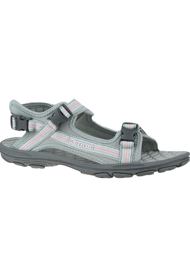 Buty treningowe dziecięce Kappa Rusheen T szare. Zapięcie: rzepy. Kolor: szary. Materiał: materiał, syntetyk. Sezon: lato. Styl: sportowy