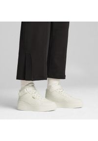 Puma - Damskie sneakersy Carina Street Mid WTR PUMA Vapor Gray Gold. Kolor: szary, żółty, wielokolorowy. Sport: turystyka piesza, koszykówka #2