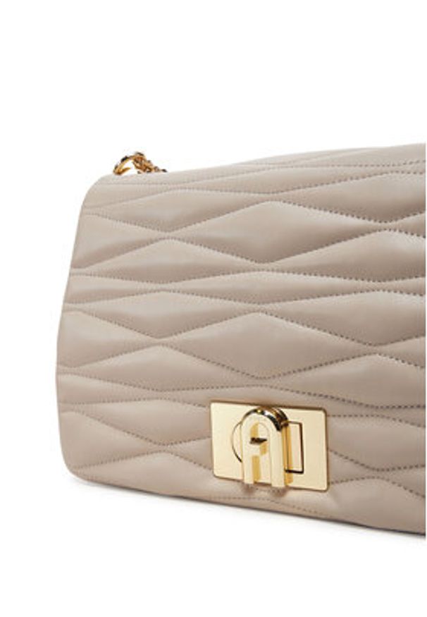 Furla Torebka WB01672 BX3221 VAN00 Écru. Materiał: skórzane