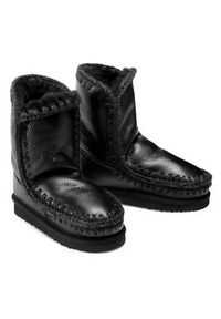 Mou Śniegowce Eskimo Boot 24 FW101000B Czarny. Kolor: czarny. Materiał: skóra #2