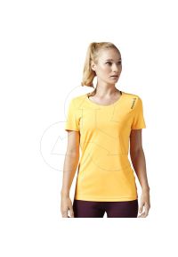 Koszulka damska Reebok T-shirt BJ9889 - 2XS. Materiał: dzianina, poliester. Długość rękawa: krótki rękaw. Długość: krótkie. Styl: sportowy #1