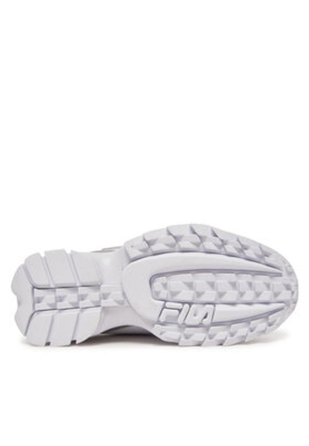 Fila Sneakersy Disruptor M FFT0146 13070 Biały. Kolor: biały. Materiał: skóra