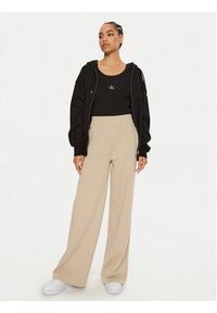 Calvin Klein Jeans Spodnie dresowe J20J222597 Beżowy Relaxed Fit. Kolor: beżowy. Materiał: bawełna #5