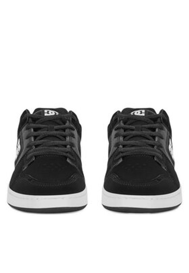DC Sneakersy MANTECA 4 ADYS100765-BKW Czarny. Kolor: czarny. Materiał: skóra