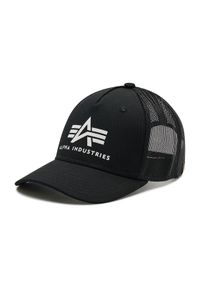 Alpha Industries Czapka z daszkiem Basic Trucker Cap 186902 Czarny. Kolor: czarny. Materiał: materiał #1