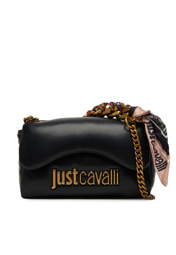 Torebka Just Cavalli. Kolor: czarny