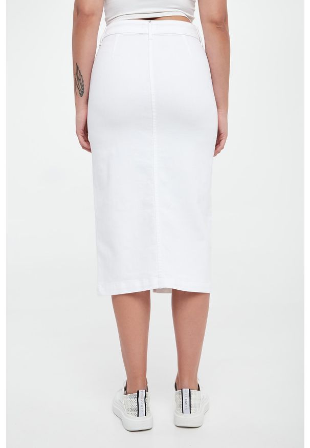 Liu Jo - Spódnica jeansowa damska LIU JO. Materiał: jeans