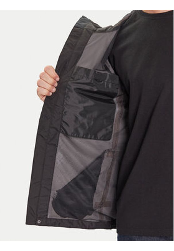 Helly Hansen Kurtka przeciwdeszczowa Seven 62047 Czarny Regular Fit. Kolor: czarny. Materiał: syntetyk