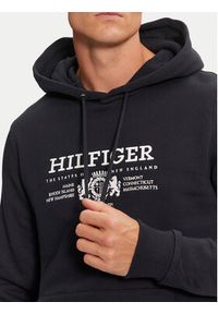 TOMMY HILFIGER - Tommy Hilfiger Bluza MW0MW35527 Granatowy Regular Fit. Kolor: niebieski. Materiał: bawełna #5