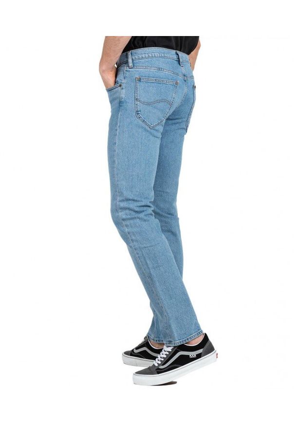 Lee - LEE DAREN ZIP FLY MĘSKIE SPODNIE JEANSOWE JEANSY OCEAN MID L707MWC01 112331703