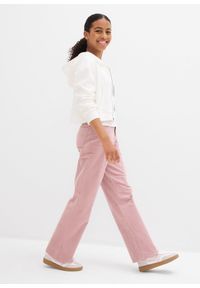 bonprix - Bluza rozpinana z kapturem z czystej bawełny organicznej. Typ kołnierza: kaptur. Kolor: biały. Materiał: bawełna. Styl: klasyczny #2