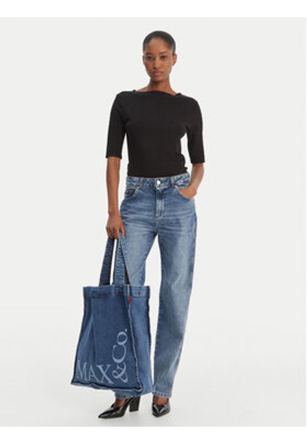 MAX&Co. Jeansy Mcovisone 2616181041200 Niebieski Regular Fit. Kolor: niebieski
